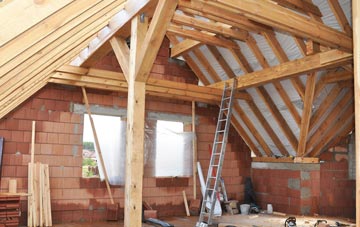 Dinas Cross attic trusses