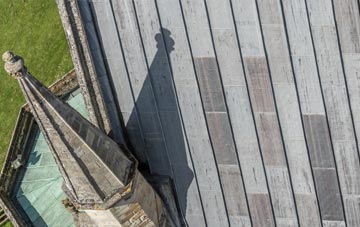 Dinas Cross lead roof considerations