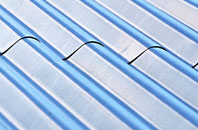 Dinas Cross corrugated roofing