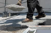 find rated Dinas Cross flat roofing replacement companies